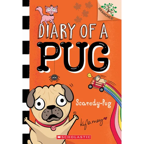 Scaredy-Pug: A Branches Book (Diary of a Pug #5): Volume 5 - Paperback