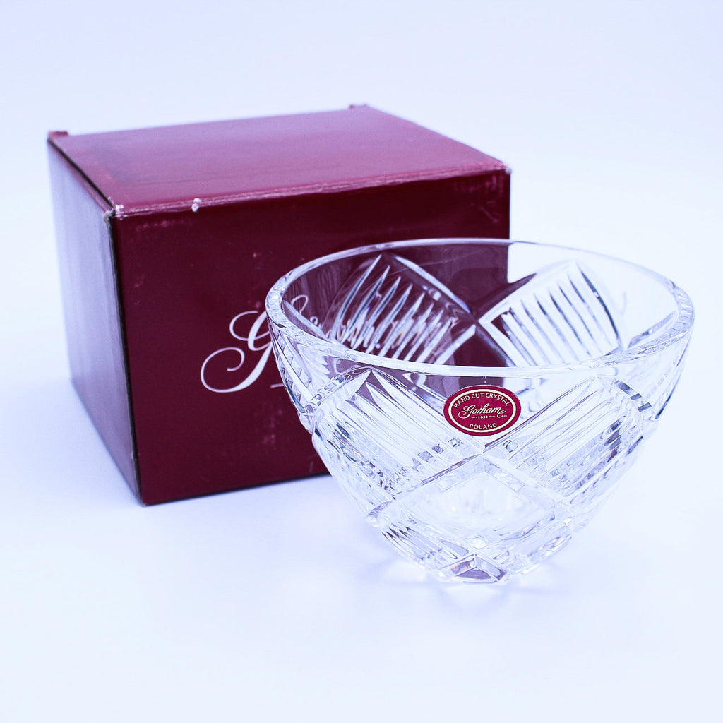 Gorham Montage Lead Crystal Bowl — Style C2007