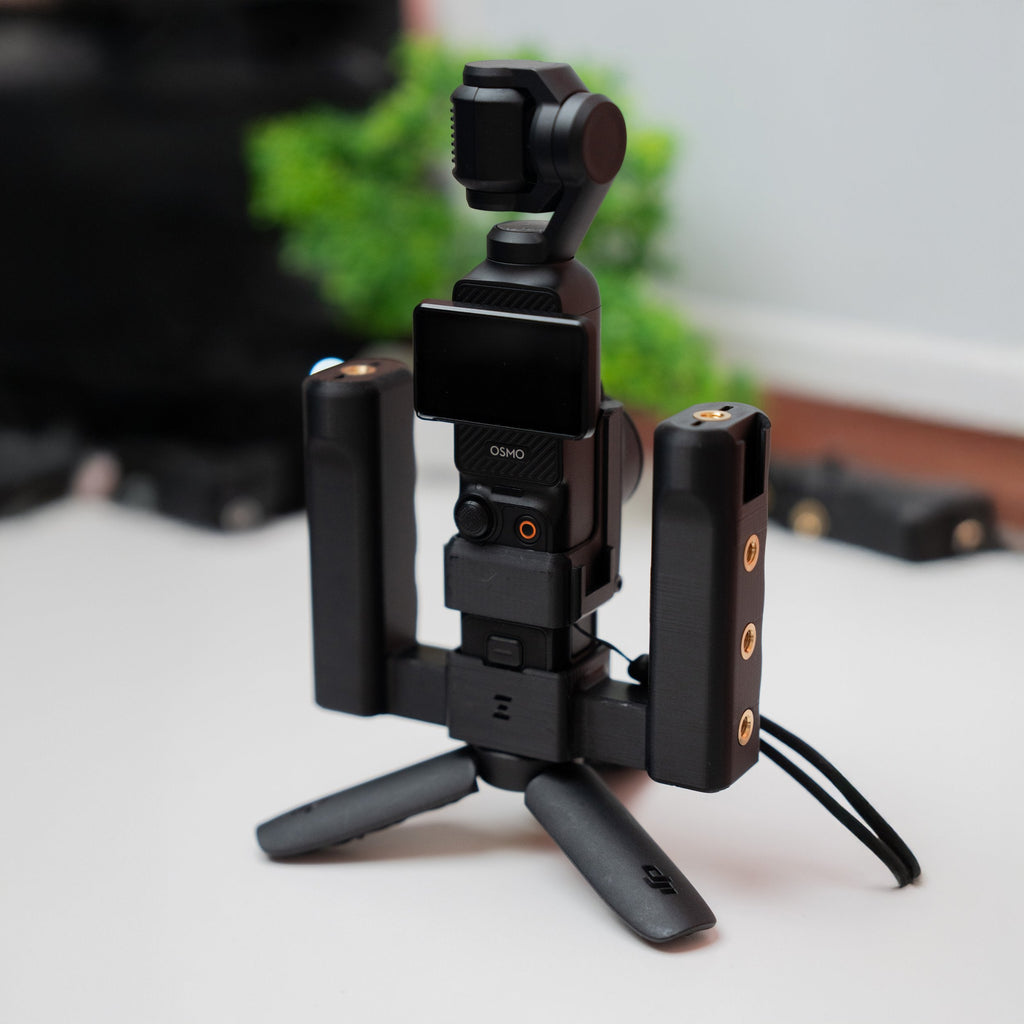 Grip Rig 2 for DJI OSMO Pocket 3 & 4 | Mount Your Phone, Mics, Lights
