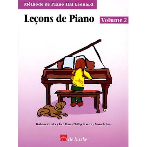 Piano Lessons Book 2 - French Edition: Hal Leonard Student Piano Library - Paperback
