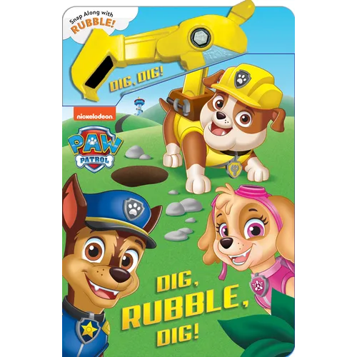 Paw Patrol: Dig, Rubble, Dig!: An Action Tool Book - Board Book