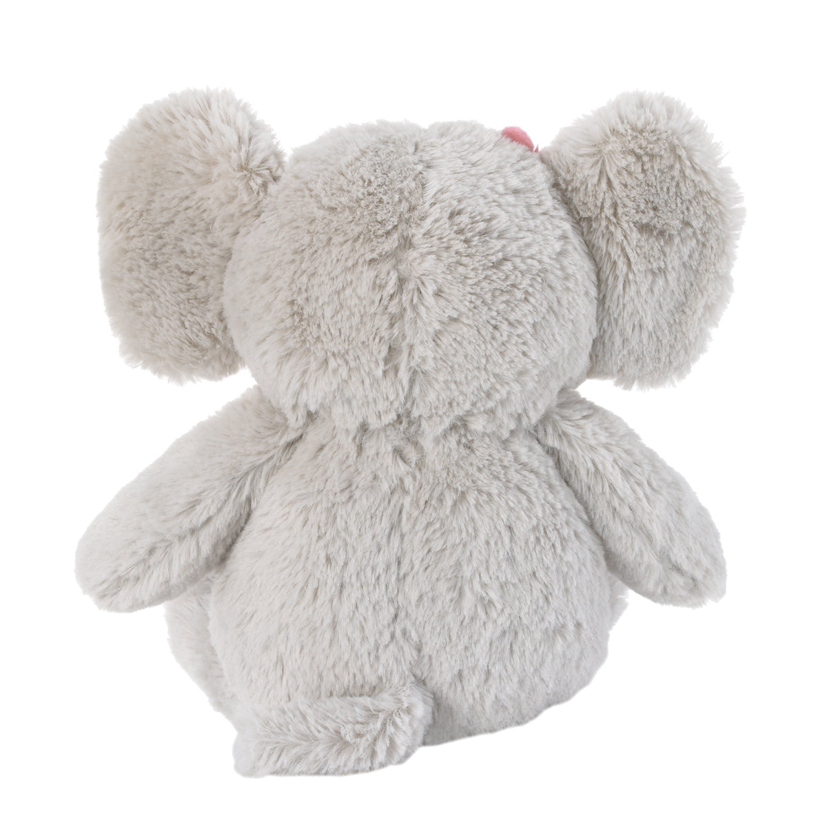 Floral Elephant Gray Plush Stuffed Animal