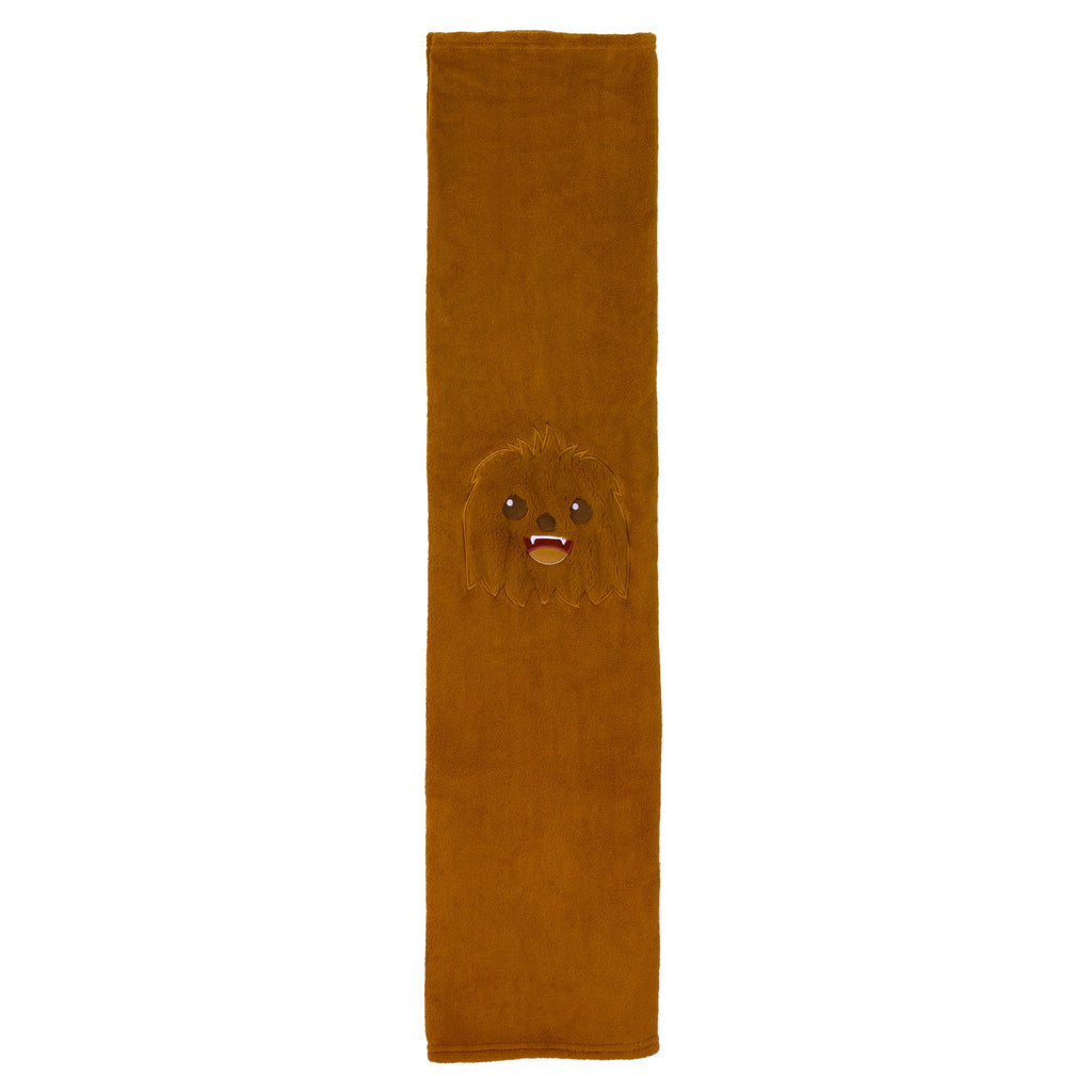 Chewbacca Brown Super Soft Character Shaped Toddler Blanket