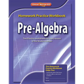 Pre-Algebra Homework Practice Workbook - Paperback