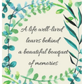 In Loving Memory Condolence Book (Hardback cover) - Hardcover