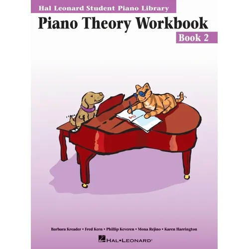 Piano Theory Workbook Book 2 Hal Leonard Student Piano Library Early Intermediate Piano Lessons Music Theory Workbook for Beginners and Students Learn - Paperback