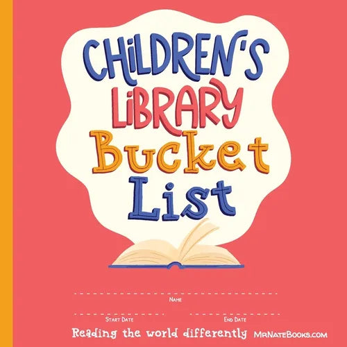 Children's Library Bucket List: Journal and Track Reading Progress for 2-12 Years of Age - Paperback