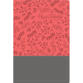 Biblia Devocional Mujer Verdadera Rvr60 - Duo-Tono Coral - Leather