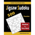 Jigsaw Sudoku: 500 Medium to Very Hard - Paperback