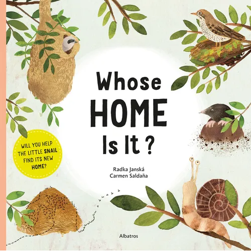 Whose Home Is It? - Board Book