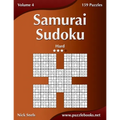 Samurai Sudoku - Hard - Volume 4 - 159 Puzzles - Paperback