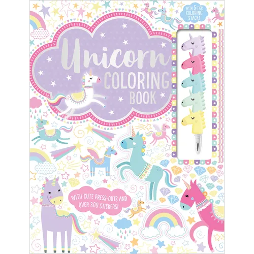 Unicorn Coloring Book - Paperback