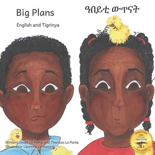 Big Plans: How Not To Hatch An Egg in English and Tigrinya - Paperback