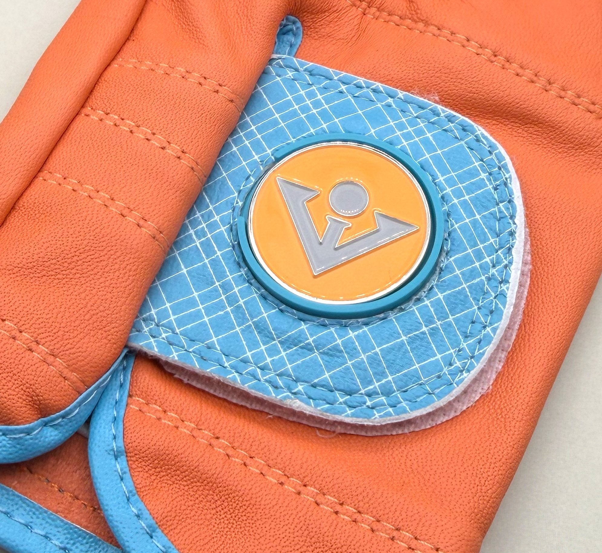 Harlem Heritage | Men's Orange Golf Glove