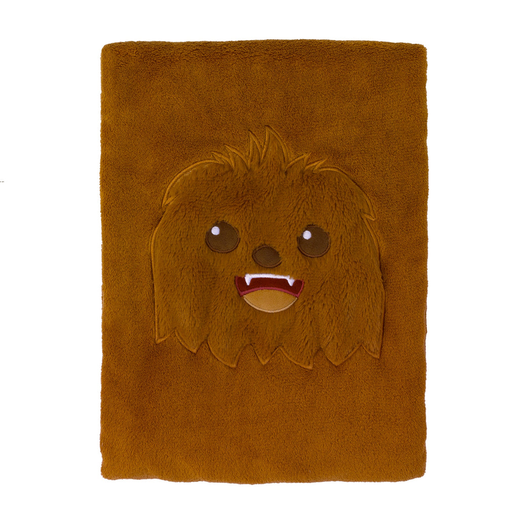 Chewbacca Brown Super Soft Character Shaped Toddler Blanket