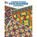 United States Patchwork Patterns Coloring Book - Paperback