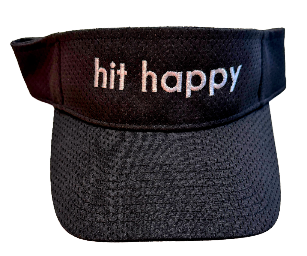 Hit Happy Mesh Tennis Visor