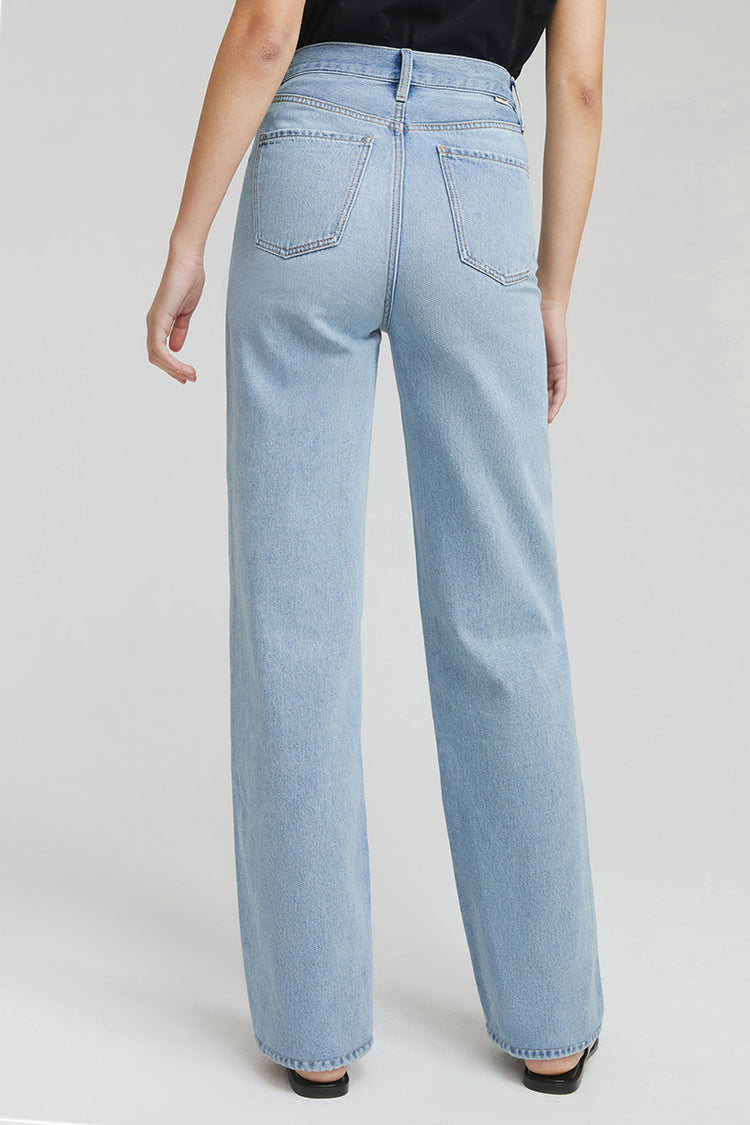 Coney Island Whitefish High Rise Wide Jeans HJ007