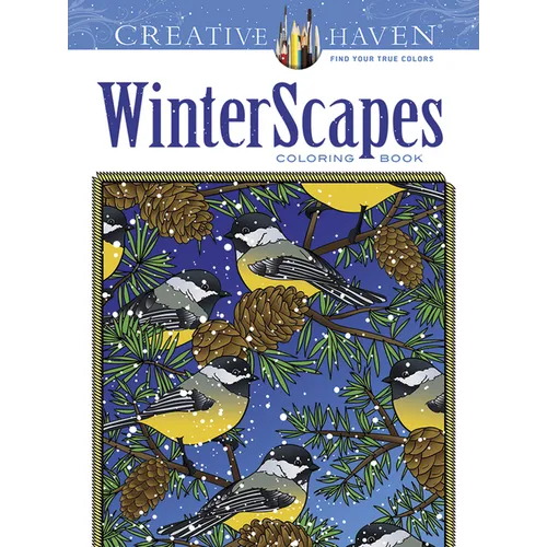 Creative Haven Winterscapes Coloring Book - Paperback