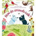 First Questions and Answers: How Do Animals Talk? - Board Book
