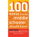 100 Words Every Middle Schooler Should Know - Paperback