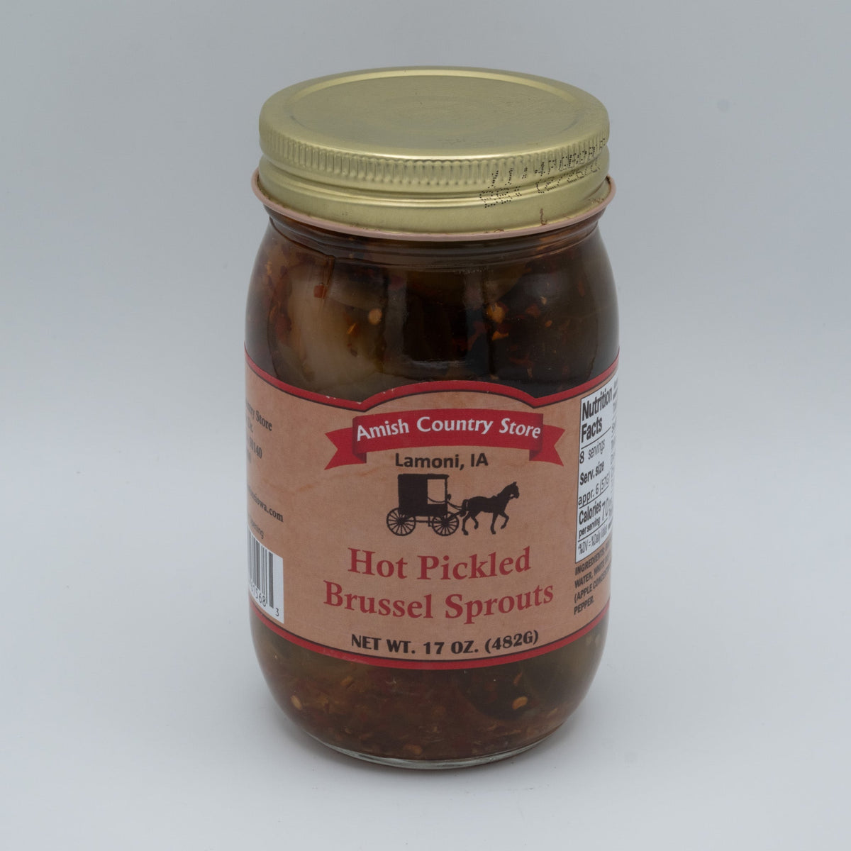 Hot Pickled Brussels Sprouts | Spicy Country Pantry Pickle