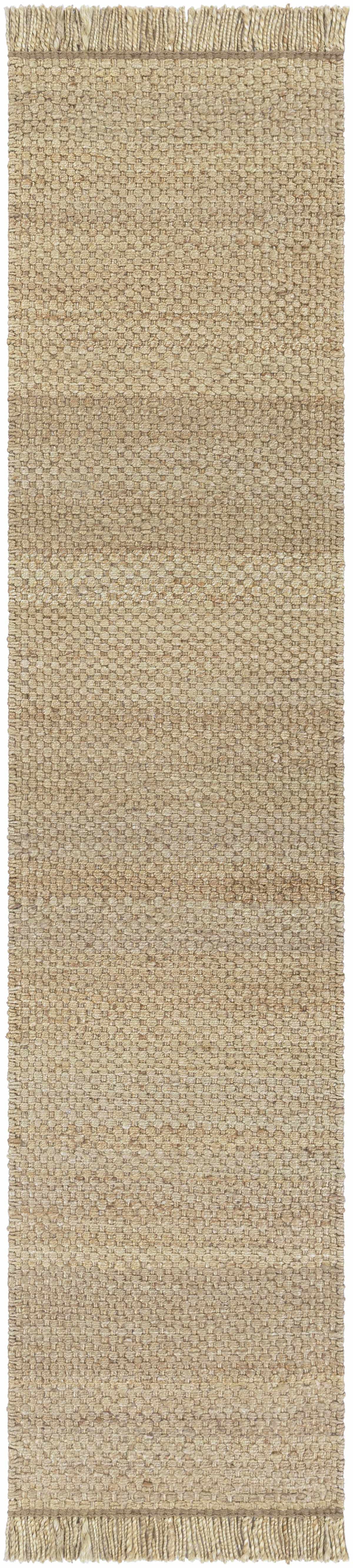 Hovland Hand Woven Natural Jute Rag Rug - Clearance