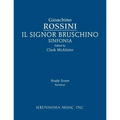 Il Signor Bruschino Sinfonia: Study score - Paperback