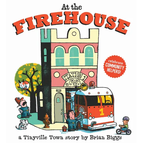At the Firehouse - Board Book