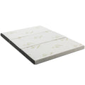 Portable Tri-fold Memory Foam Floor Mattress Topper Portable with Carrying Bag