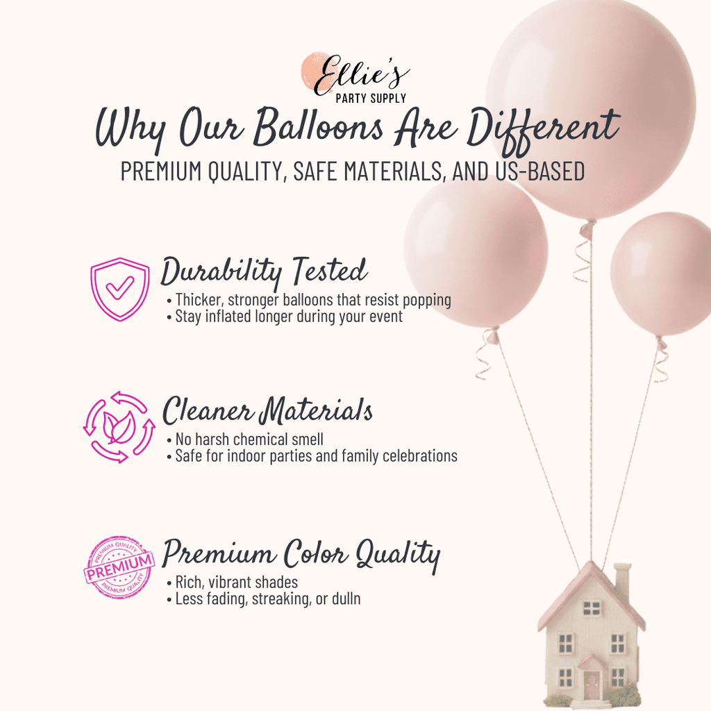 Marble Black and White Latex Balloon Pack (12")