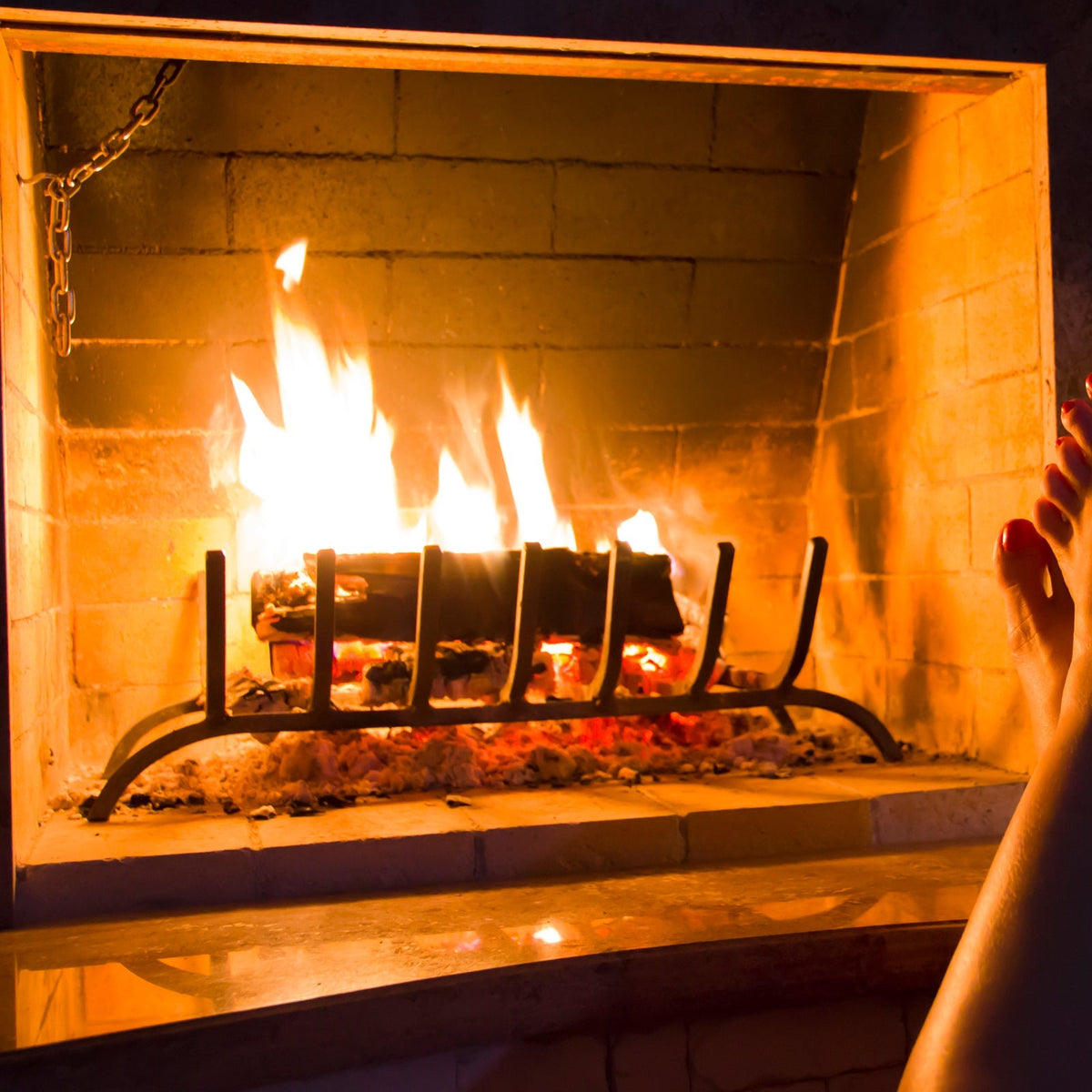 31/25/18 Inch Fireplace Grate for Outdoor Fire Pit