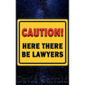 Here There Be Lawyers - Paperback