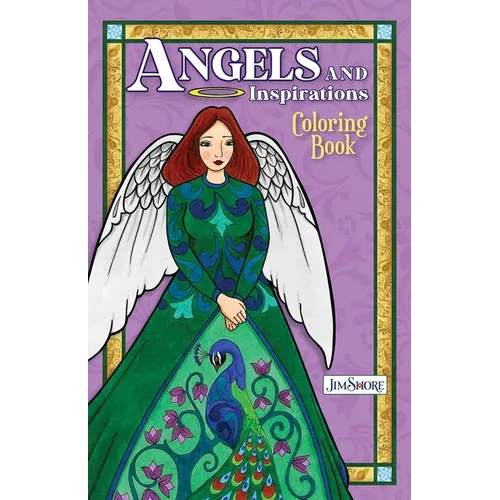 Jim Shore Angels and Inspirations Coloring Book - Paperback