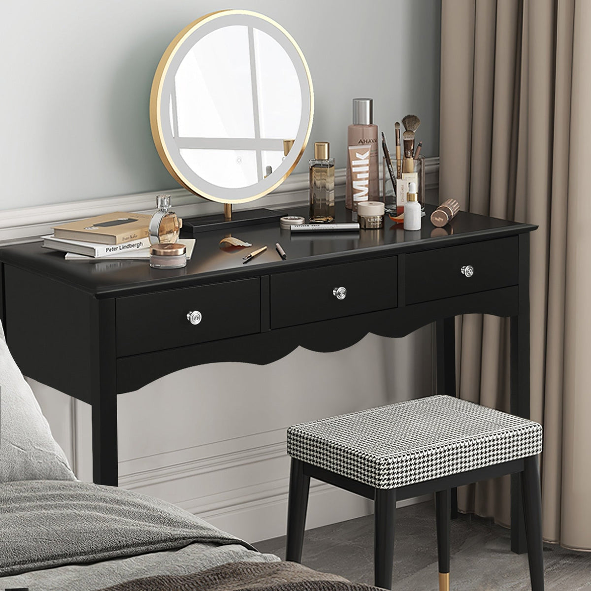 Hall table Side Table w/ 3 Drawers