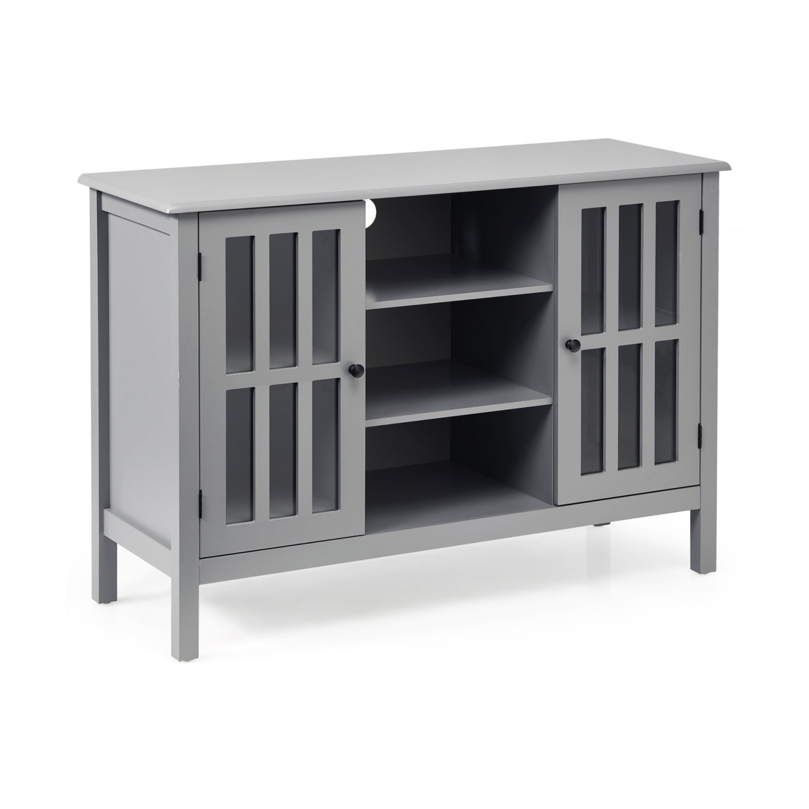 Wooden TV Stand Console Cabinet for 50 Inch TV