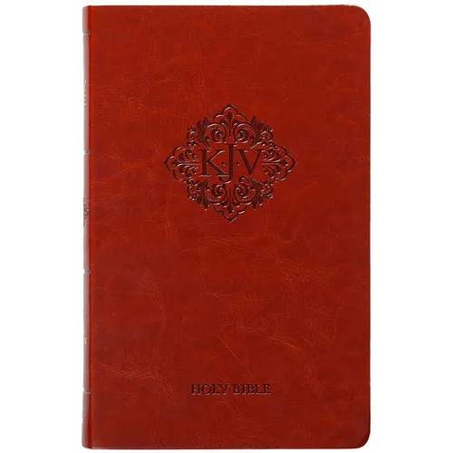 KJV Holy Bible Personal Caramel - Imitation Leather