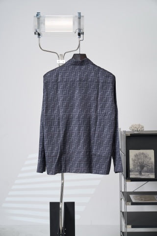 Fendi Collared Long-Sleeve Shirt