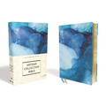 Niv, Artisan Collection Bible, Cloth Over Board, Blue, Art Gilded Edges, Red Letter Edition, Comfort Print - Hardcover