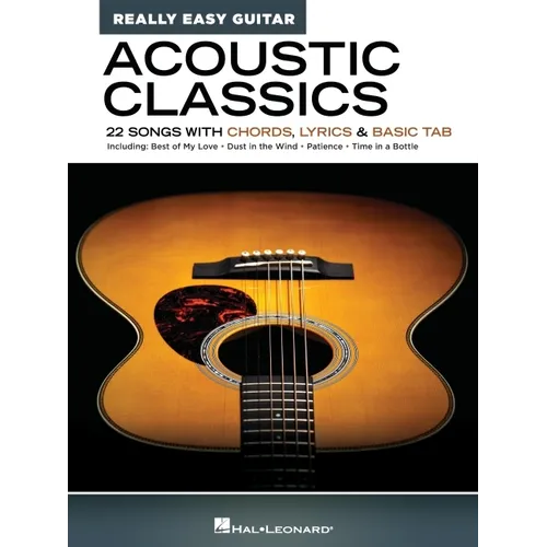 Acoustic Classics - Really Easy Guitar Series: 22 Songs with Chords, Lyrics & Basic Tab - Paperback