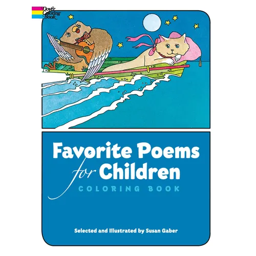 Favorite Poems for Children Coloring Book - Paperback