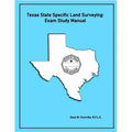 Texas State Specific Land Surveying: Exam Study Manual - Paperback