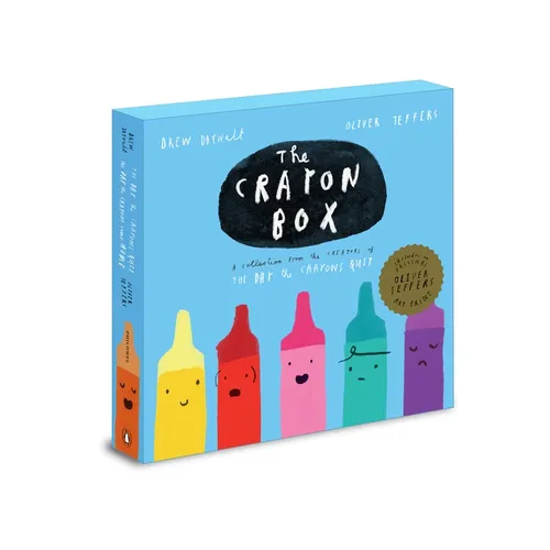 The Crayon Box: The Day the Crayons Quit Slipcased Edition - Hardcover