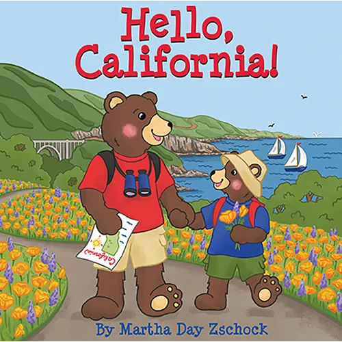 Hello, California! - Board Book