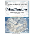 Meditations 9 Pieces for Solo Piano - Paperback