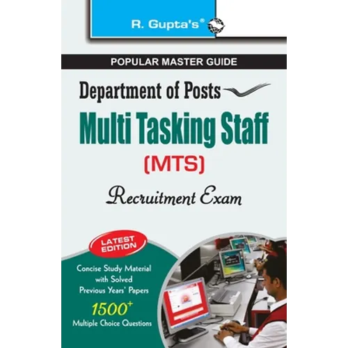 Department of Posts: Multi Tasking Staff (MTS) Recruitment Exam Guide - Paperback