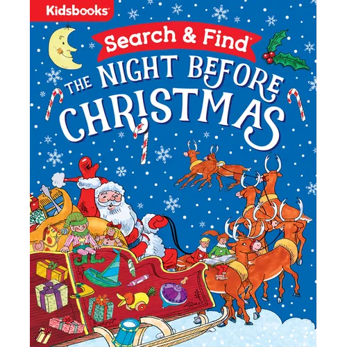 Search & Find: The Night Before Christmas - Hardcover