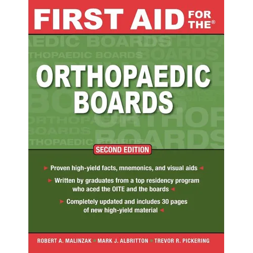 First Aid for the Orthopaedic Boards, Second Edition - Paperback