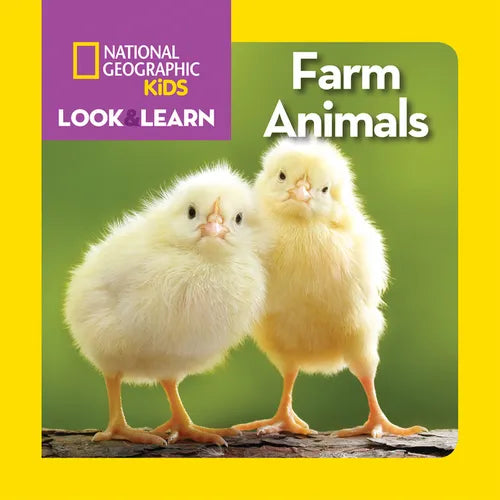 National Geographic Kids Look & Learn: Farm Animals - Board Book