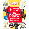Marvel How to Draw Awesome Characters - Paperback